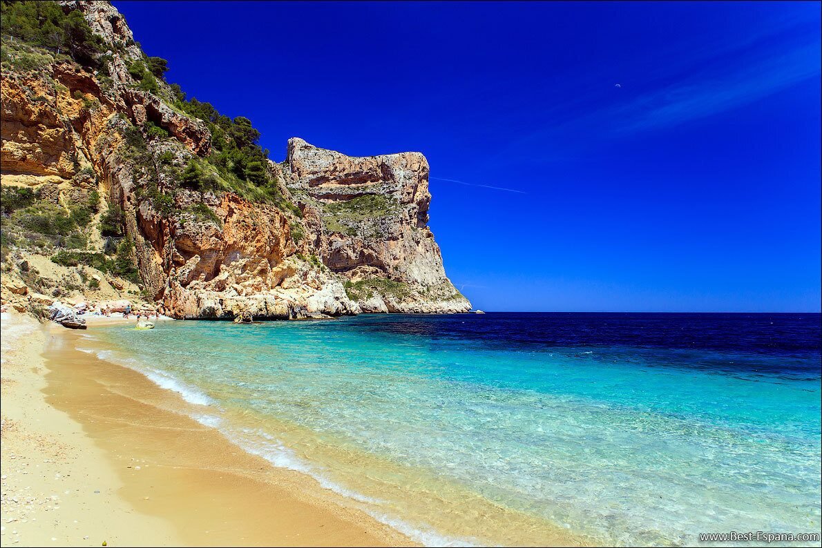 Moraira пляж
