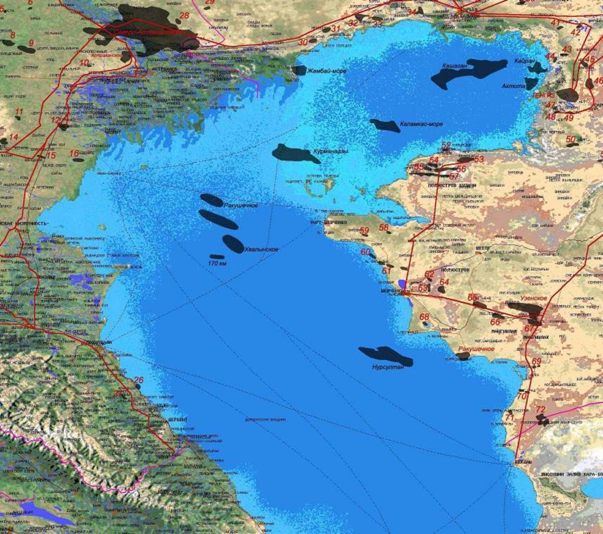 Кара ада остров Каспийское море