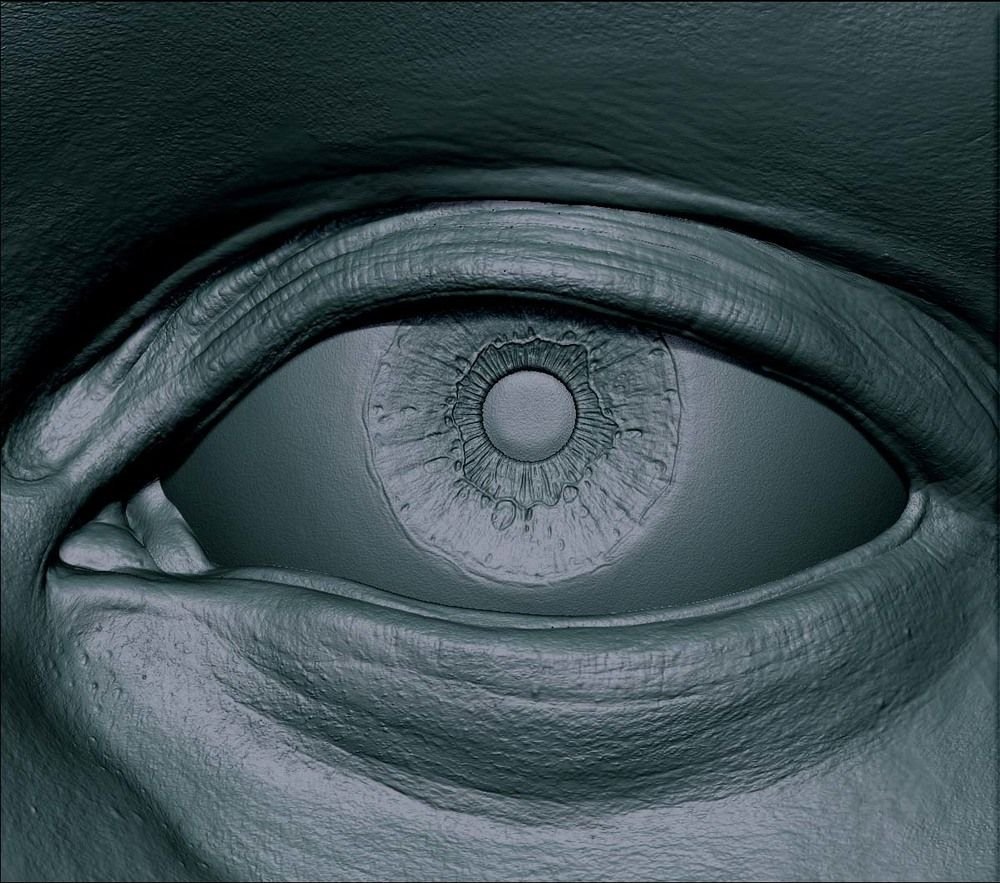 Zbrush глаза