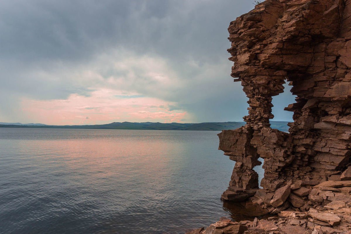 Озеро Анаш Красноярский край