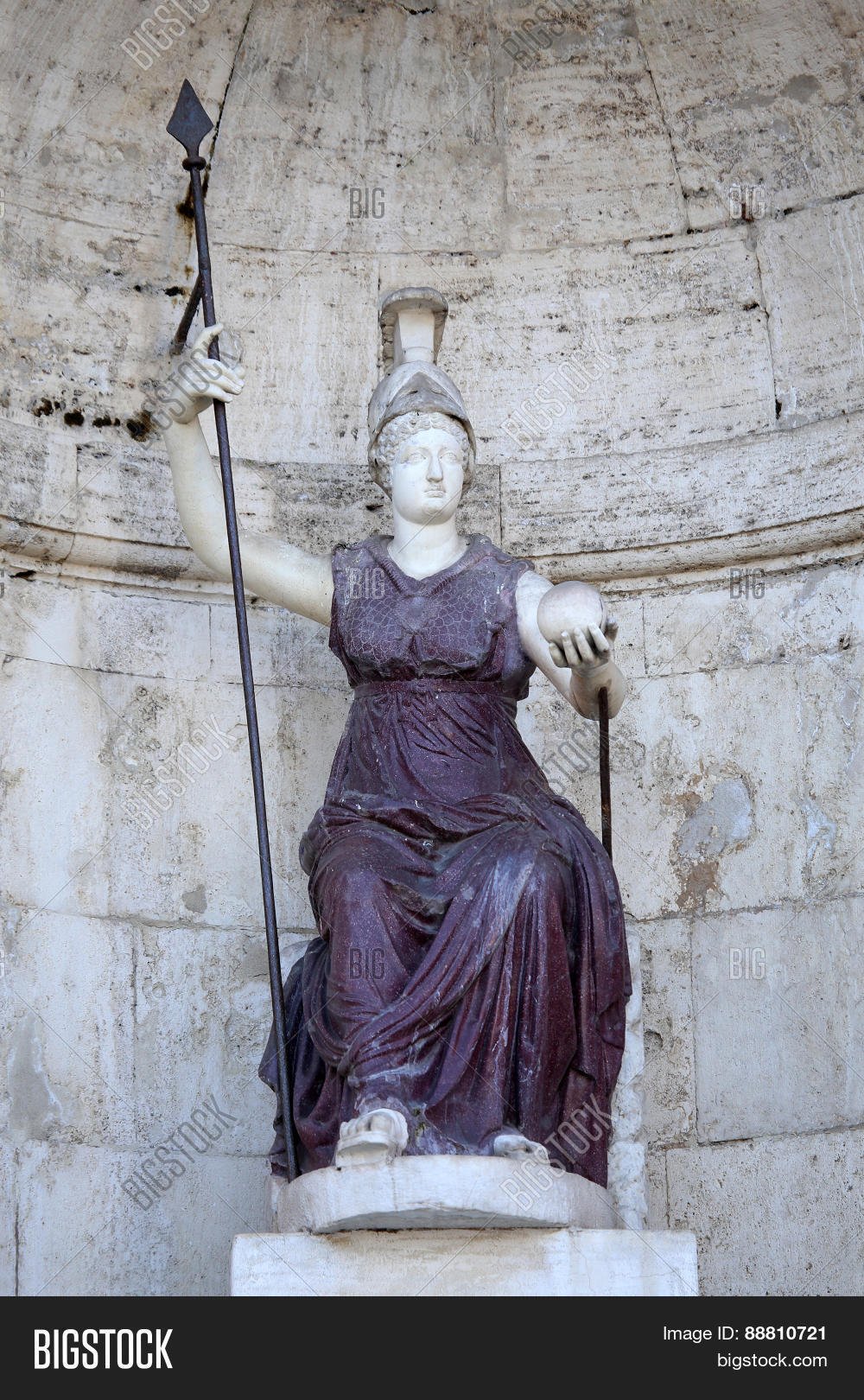 Minerva or Pallas Athena скульптура