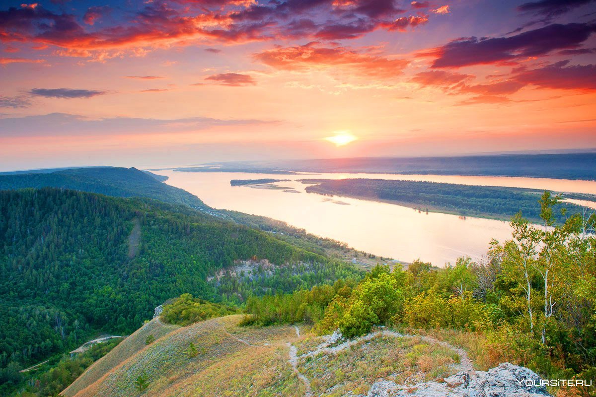 Самара Жигулевский заповедник гора Стрельная