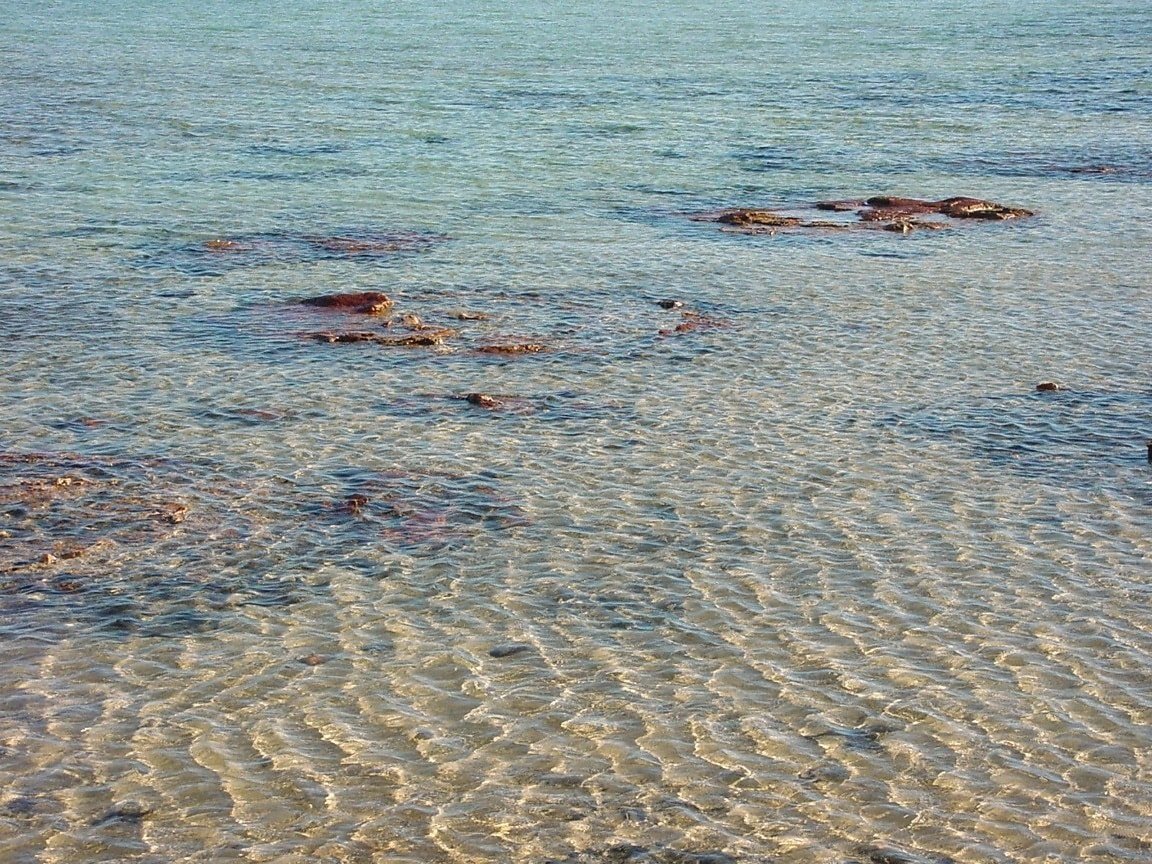 Море мелководье