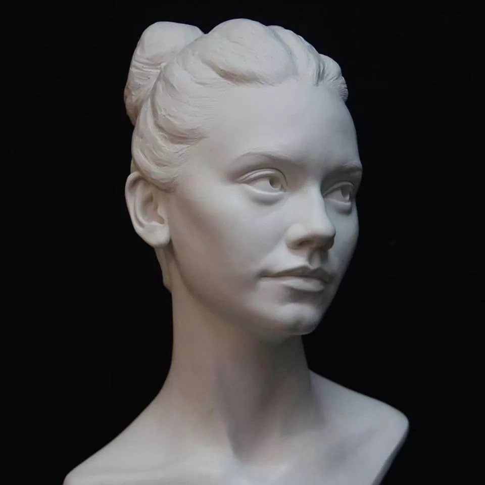 Фарфоровый бюст Houdon