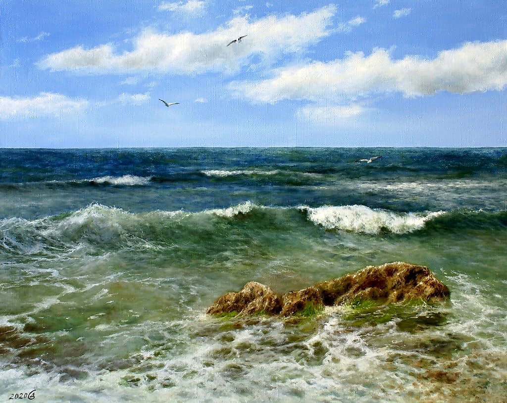 Художник Сергей Дорофеев картины море