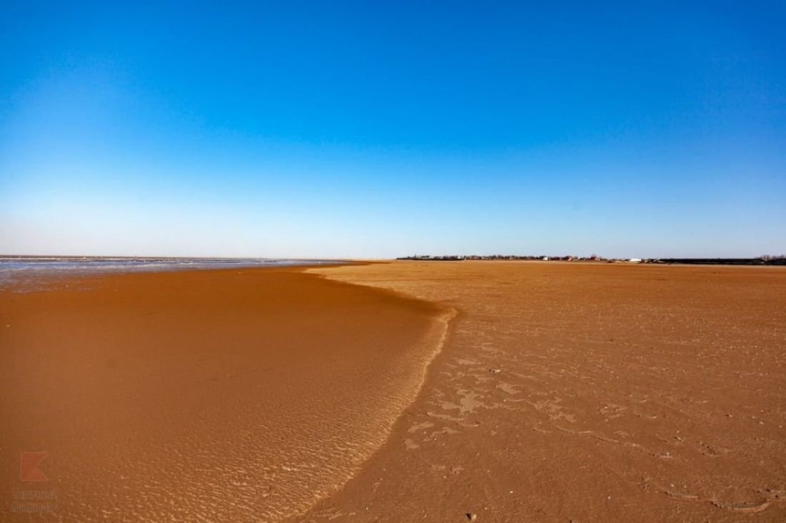 Приморско Ахтарск отлив Азовского моря