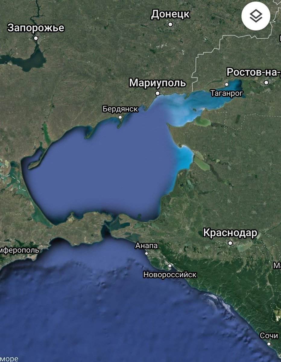 Соединение черного и Азовского морей
