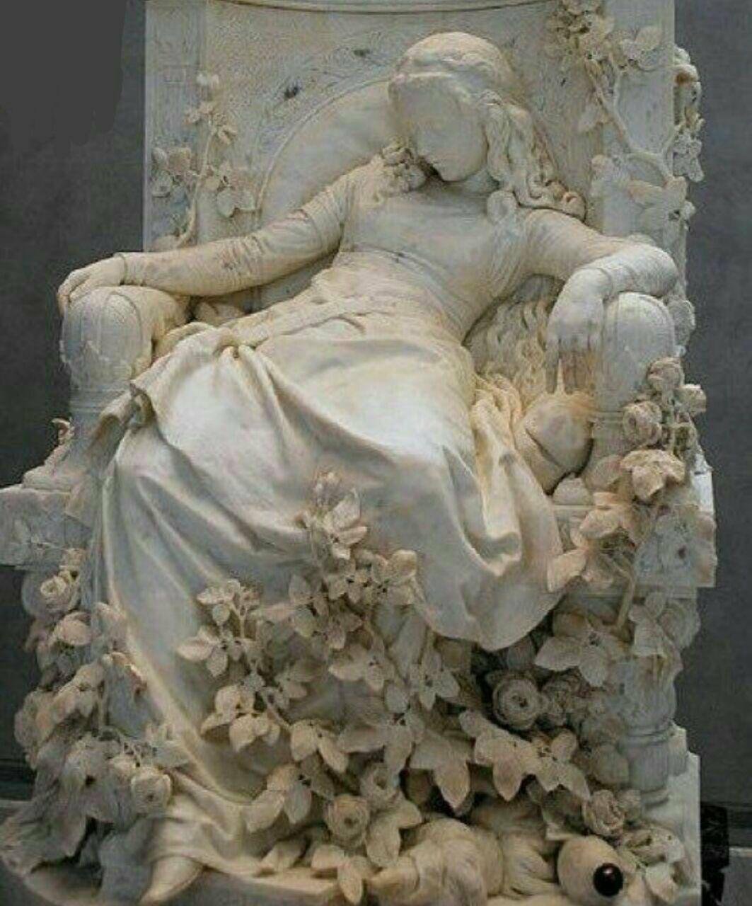 Спящая красавица. Louis Sussmann Hellborn. 1878