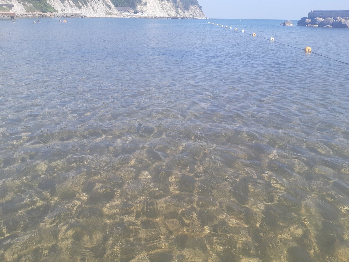 Чистое море в Краснодарском крае