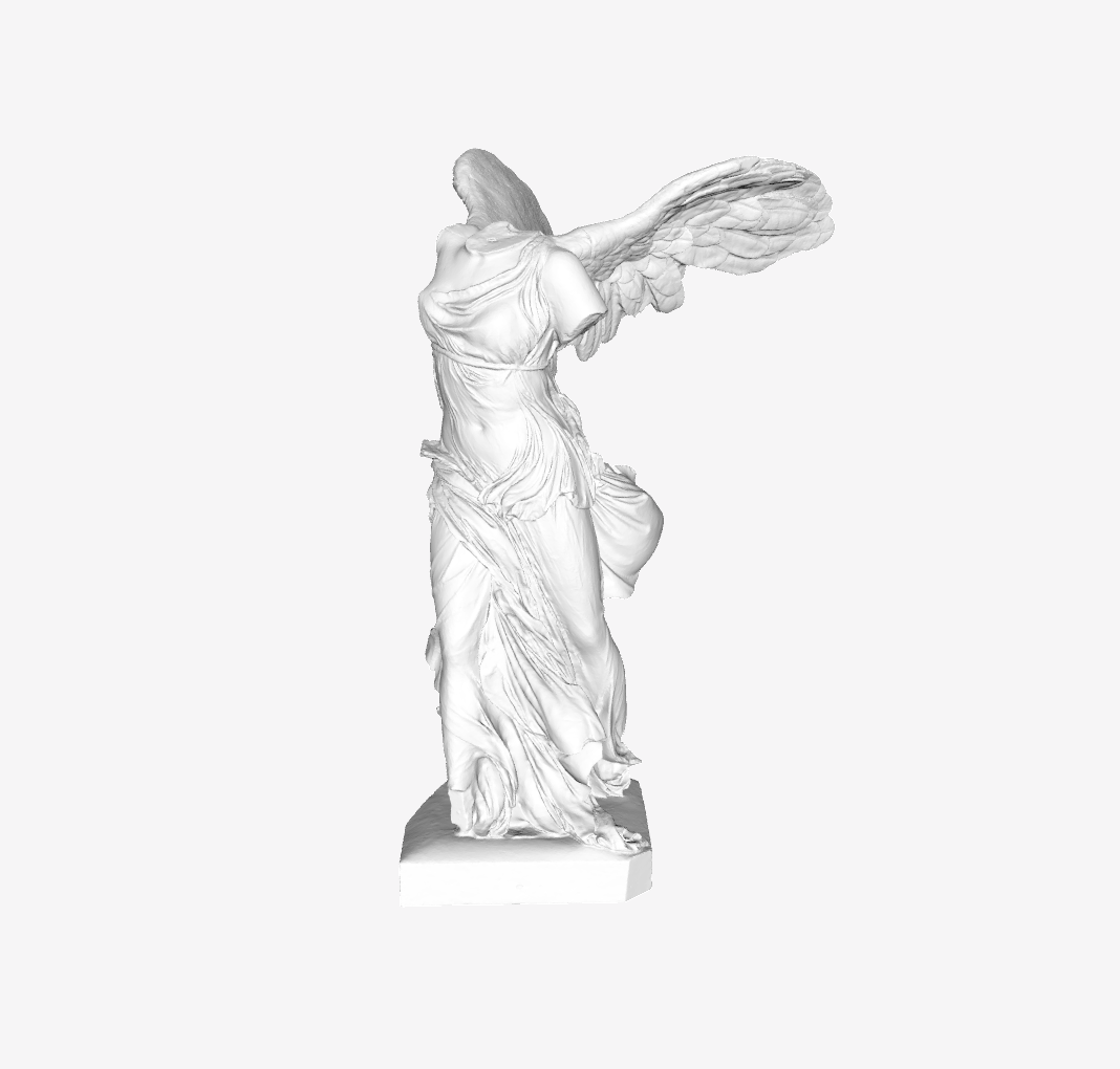 Ника Самофракийская 3d