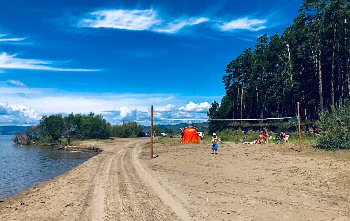 Залив Кулюк Красноярское море