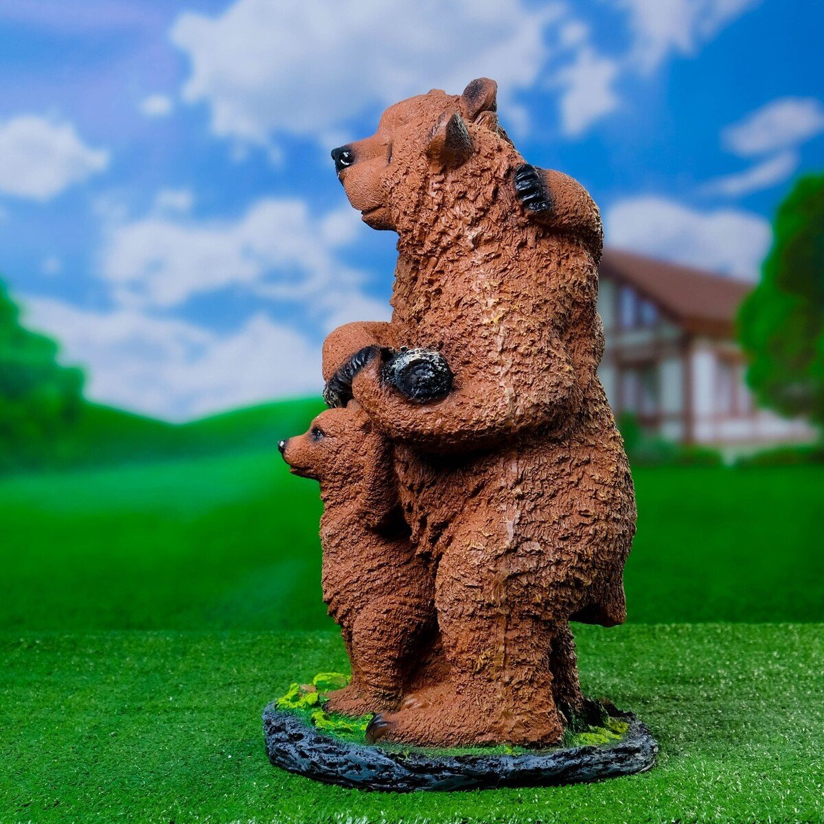 Садовая фигурка медведь