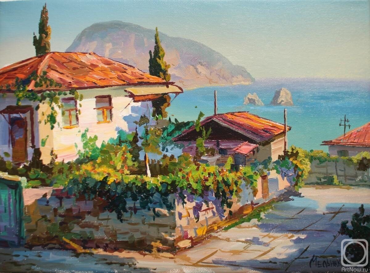 Мельник художник Крым