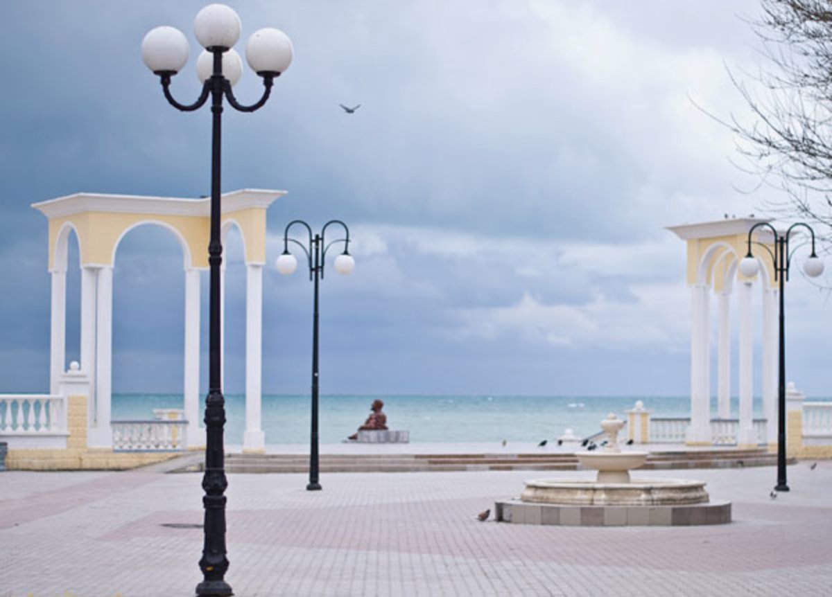 Море Евпатория набережная