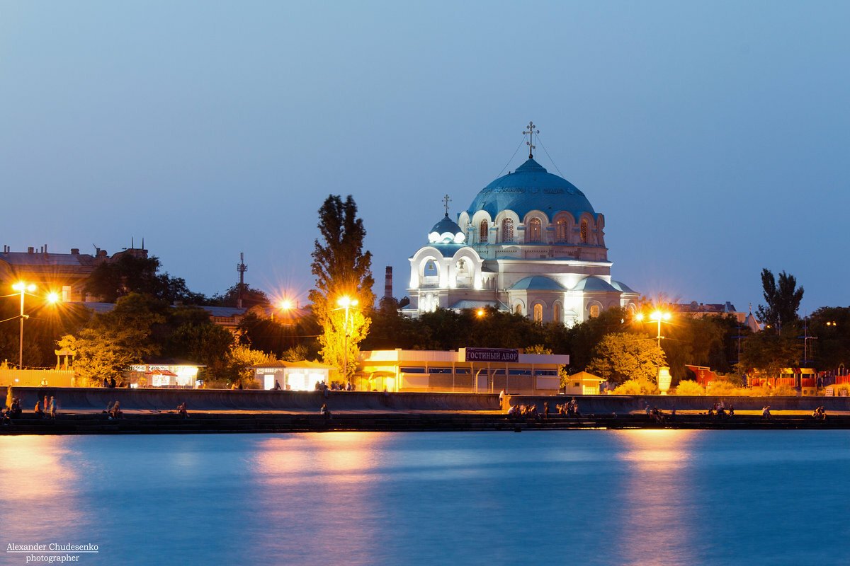 Город Евпатория в Крыму