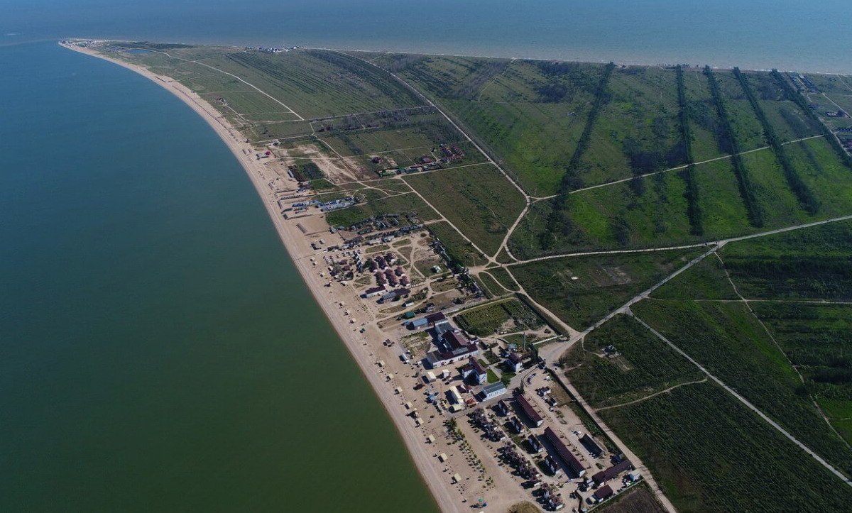 Должанская коса Азовское море казачий берег