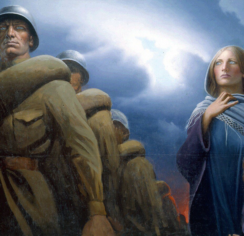 Константин Васильев, «прощание славянки», 1974