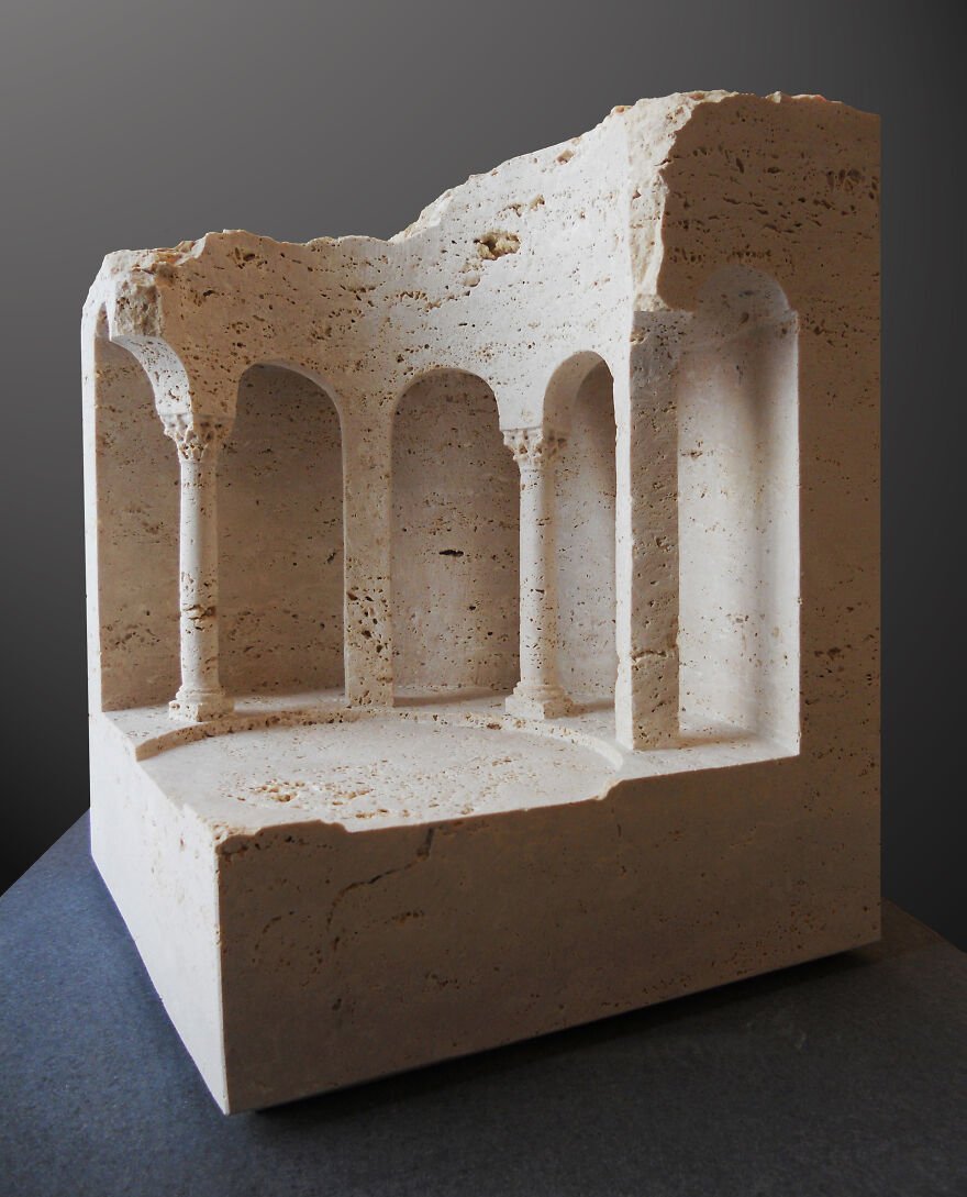 Мраморные скульптуры Matthew Simmonds