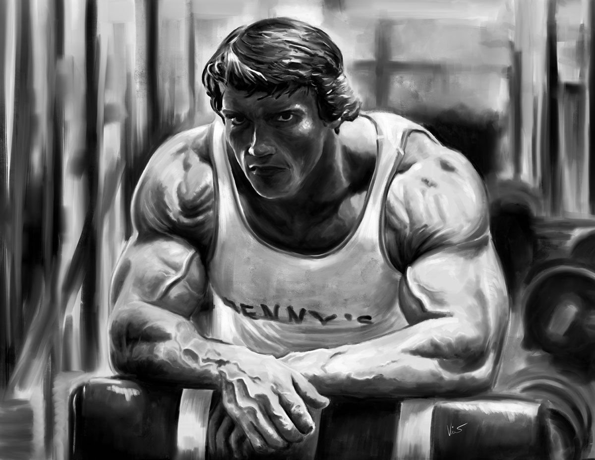 Batman's Gym Art