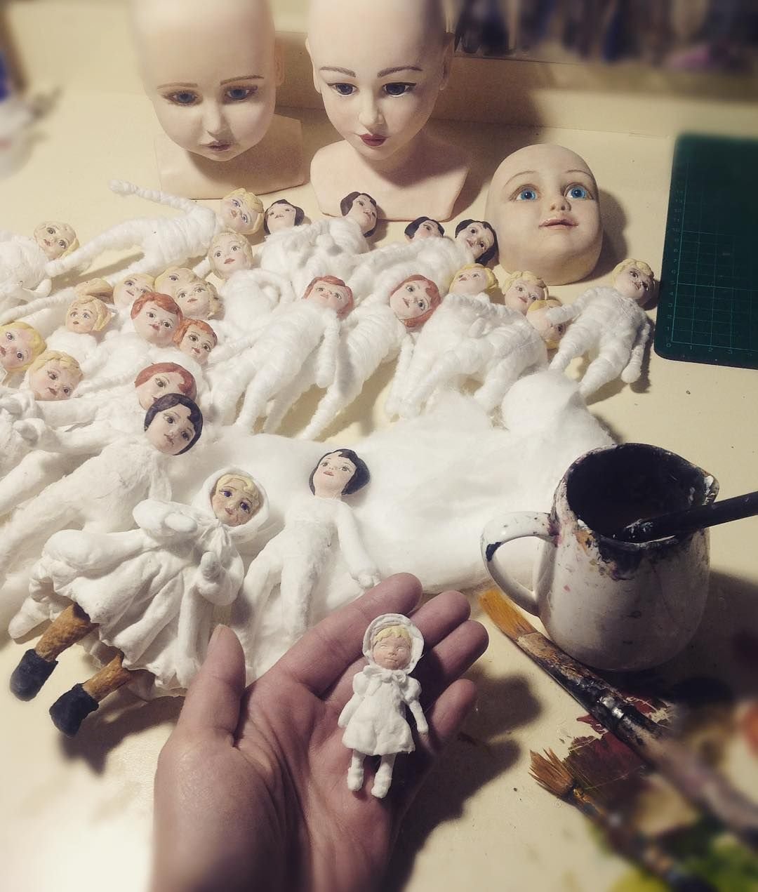 Наталья Привалова куклы из ваты