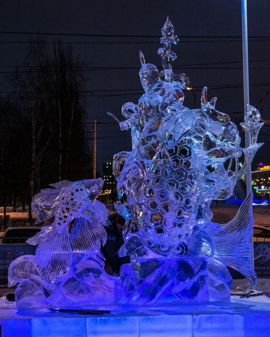 Ледяные скульптуры