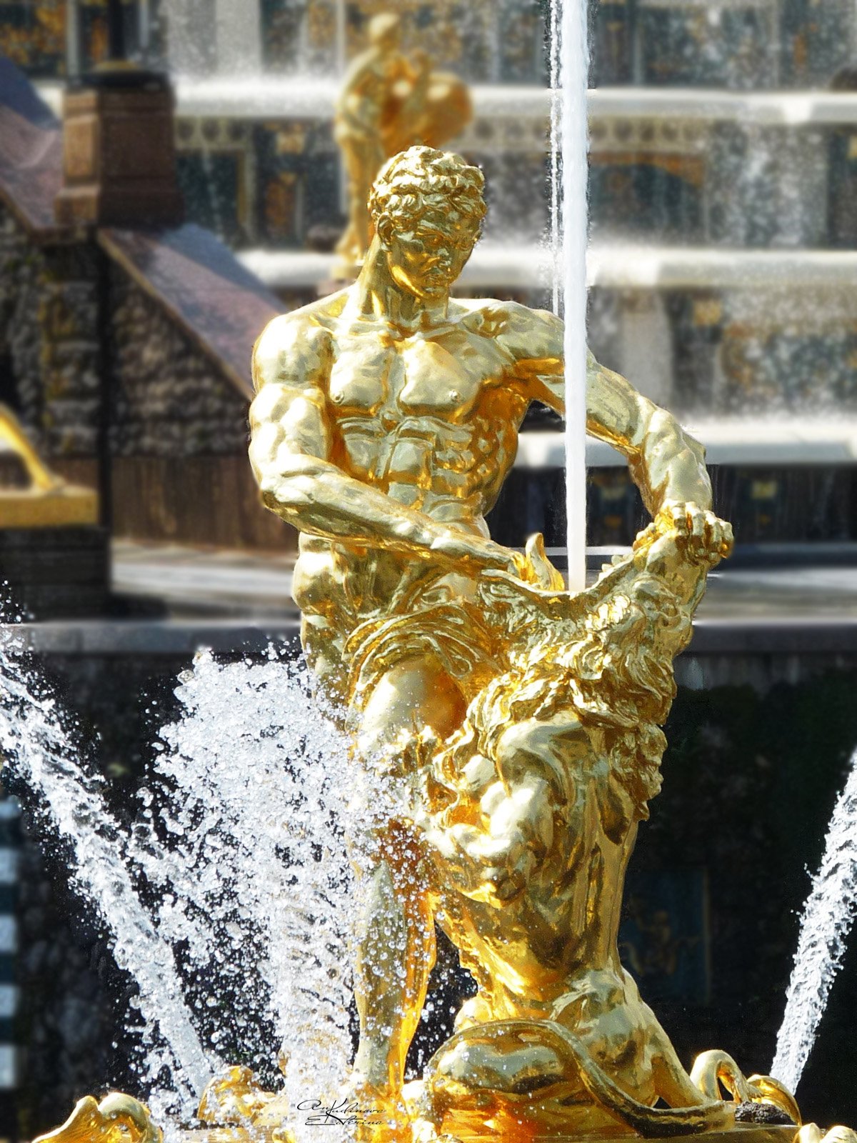 Козловский. Фонтан «Самсон», Петергоф