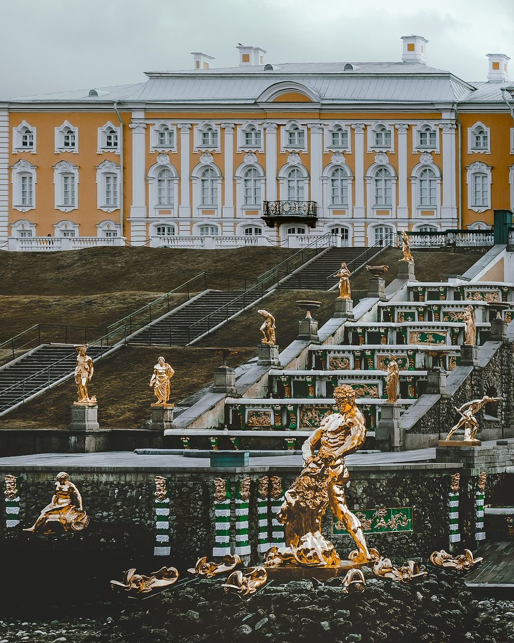 Большой Каскад Петергофа, Санкт-Петербург
