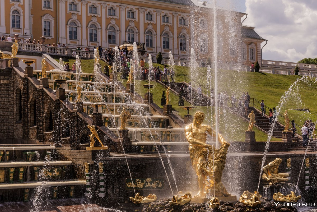 Самсон (фонтан, Петергоф) достопримечательности Петергофа
