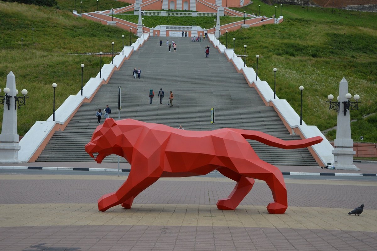 Полигональные скульптуры Нижний Новгород