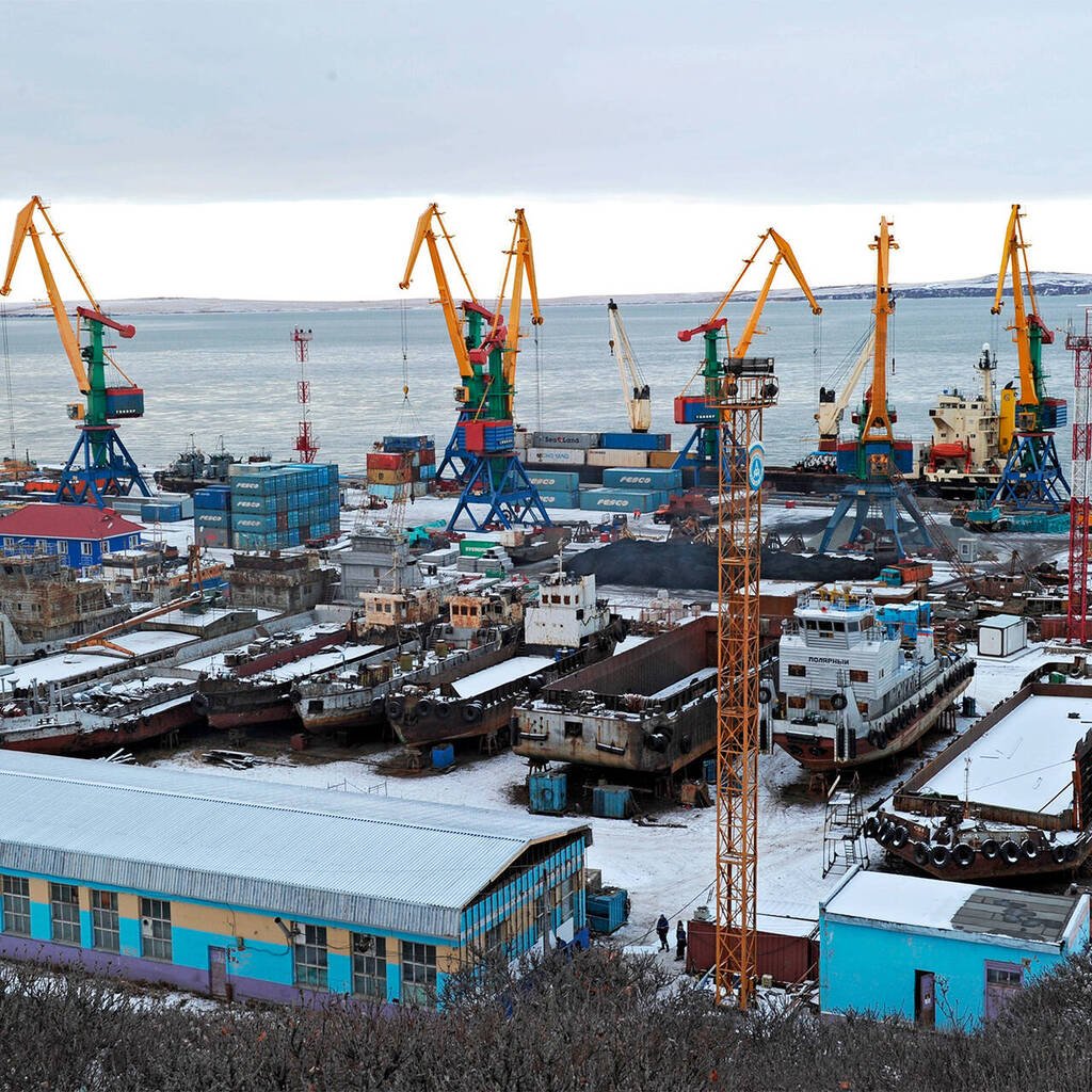 Морской порт Анадырь