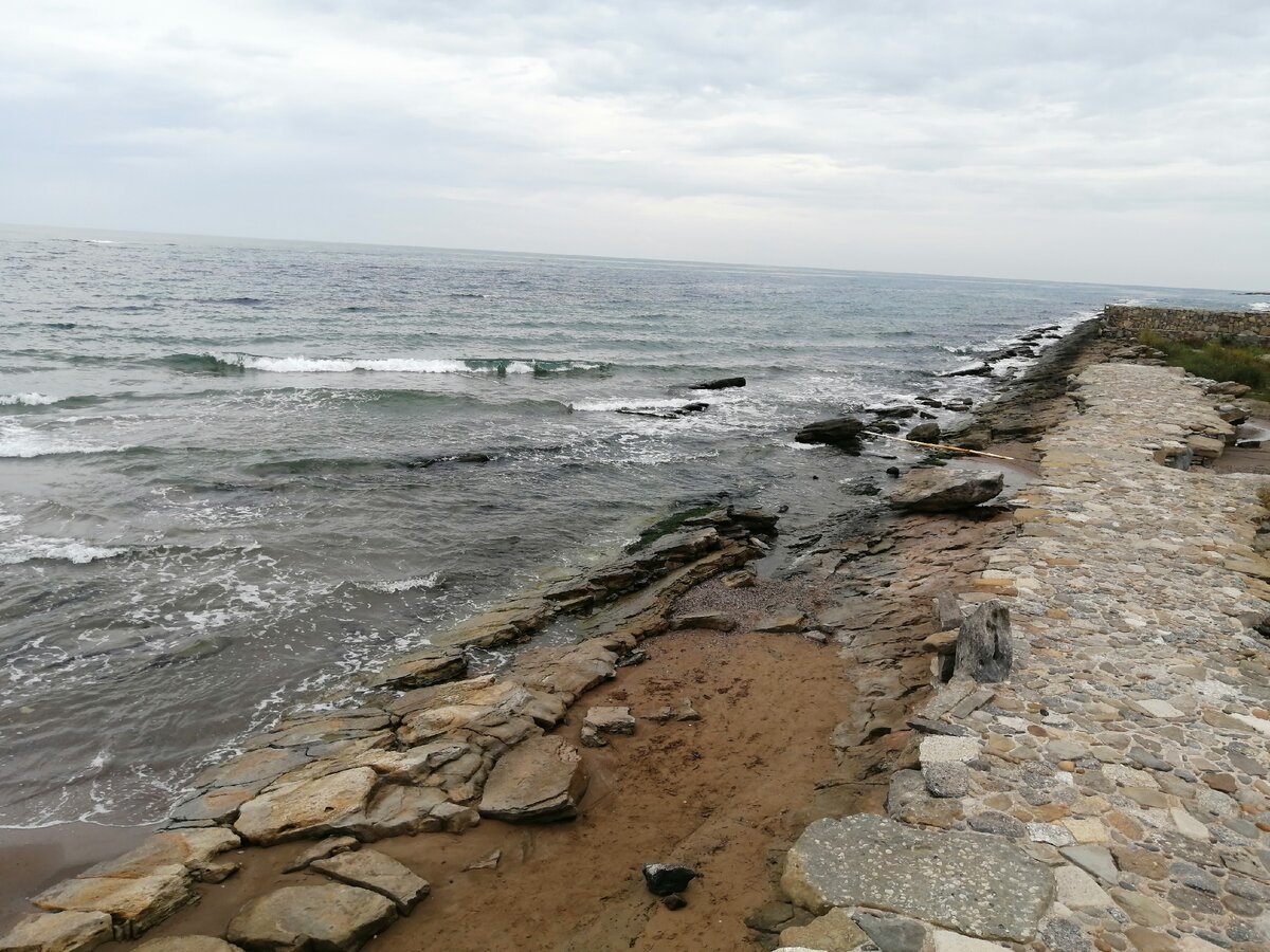 Мыс Бендован Каспийское море