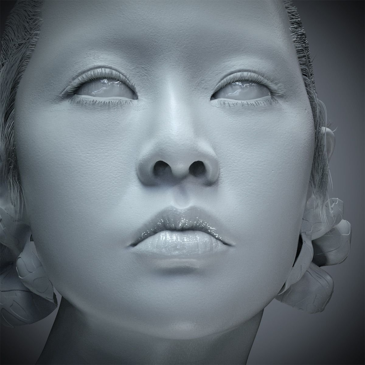 Zbrush глаза