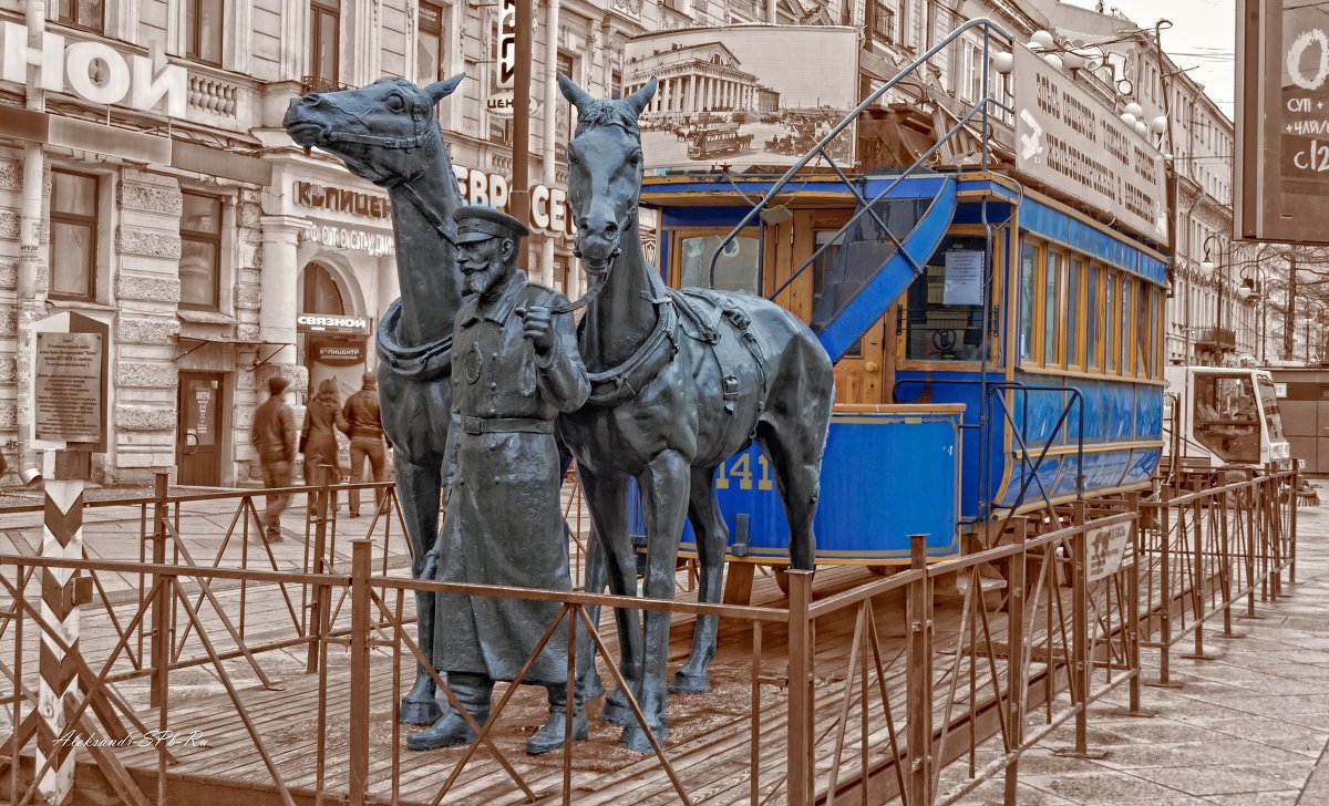 Конка памятник в СПБ