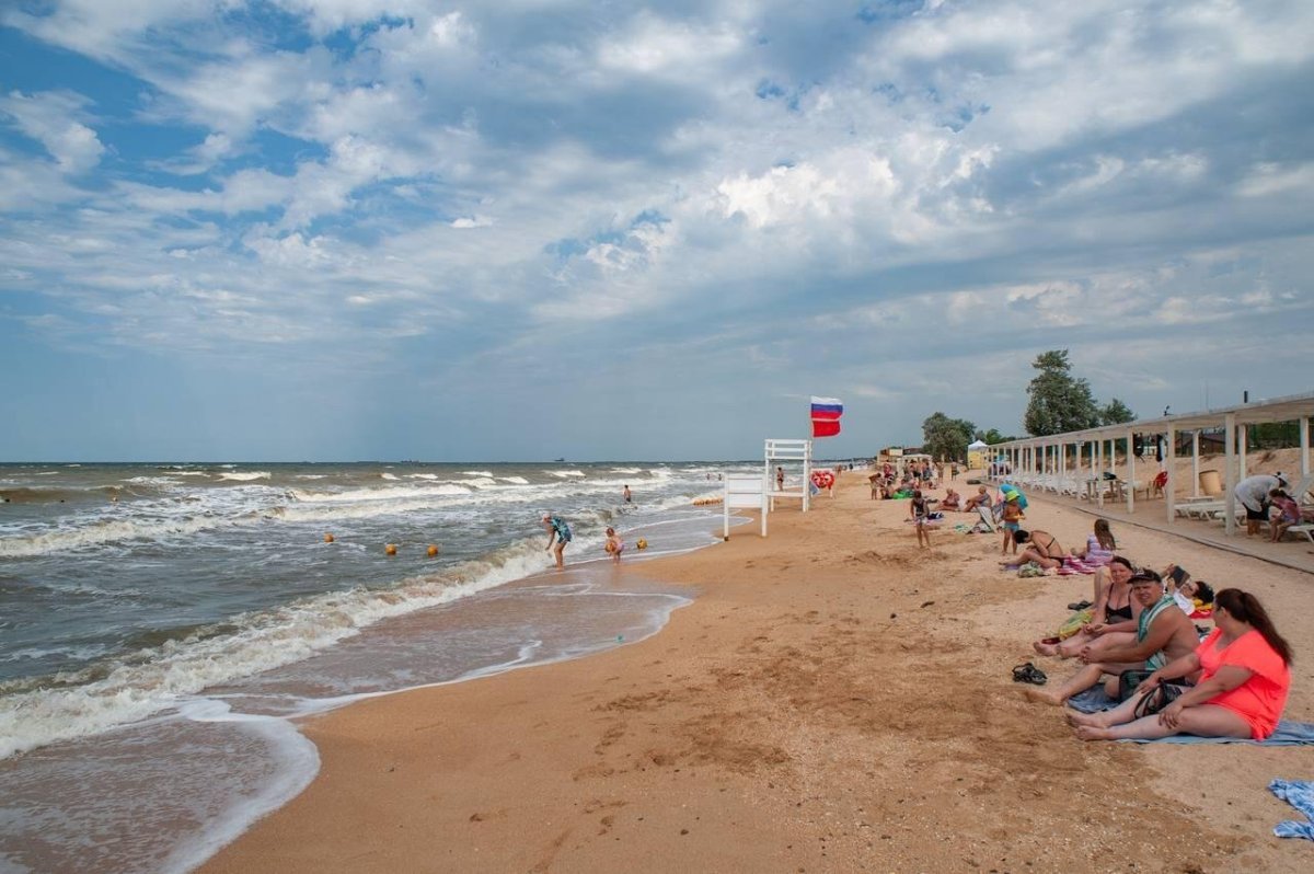 Азовское море станица Голубицкая