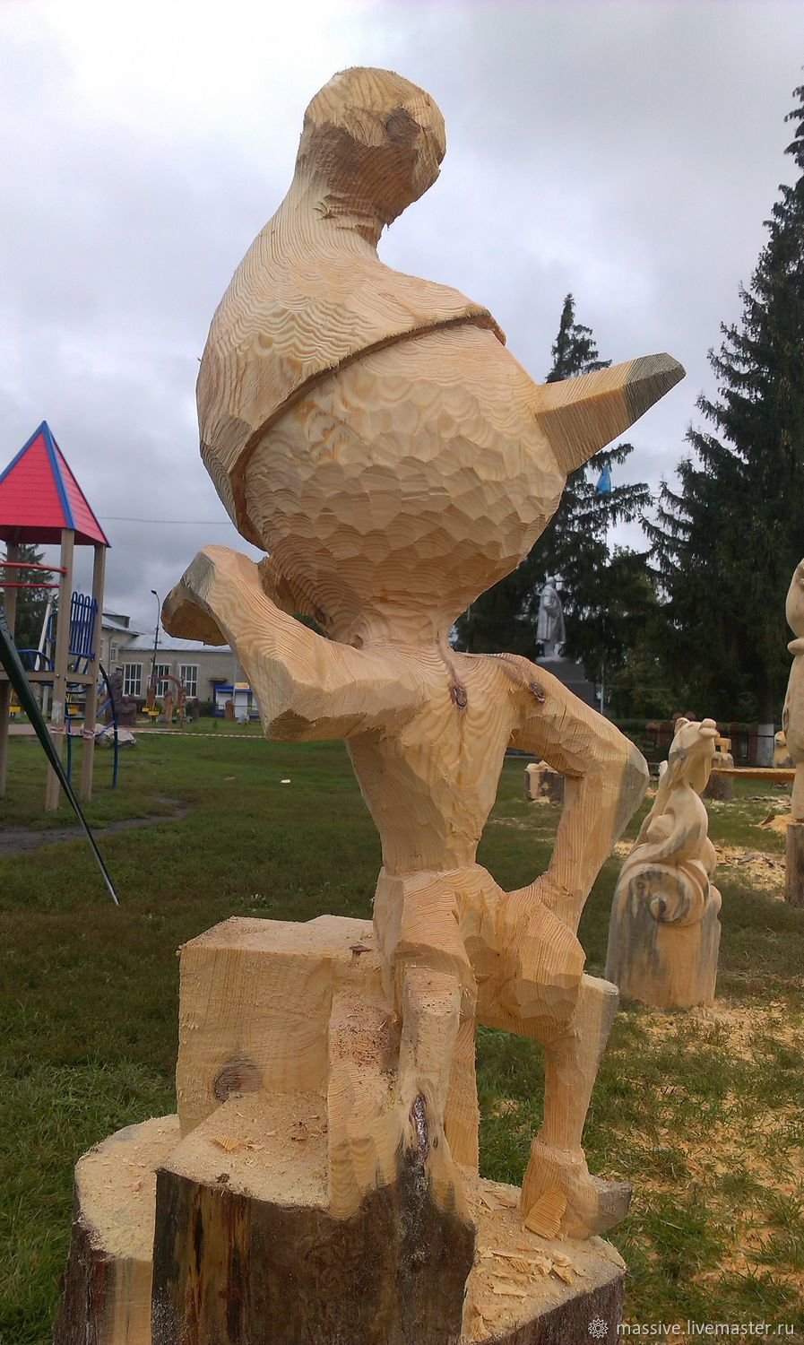 Деревянные фигуры