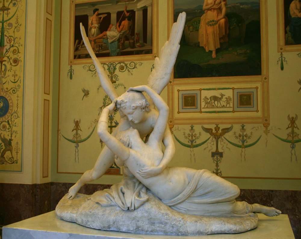 Антонио Канова. Амур и Психея (1787—1793, Париж, Лувр)