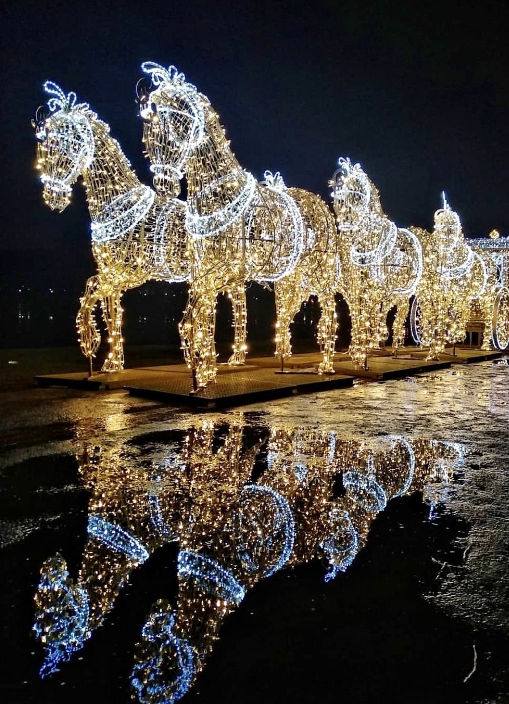 Парк Царицыно новогодний