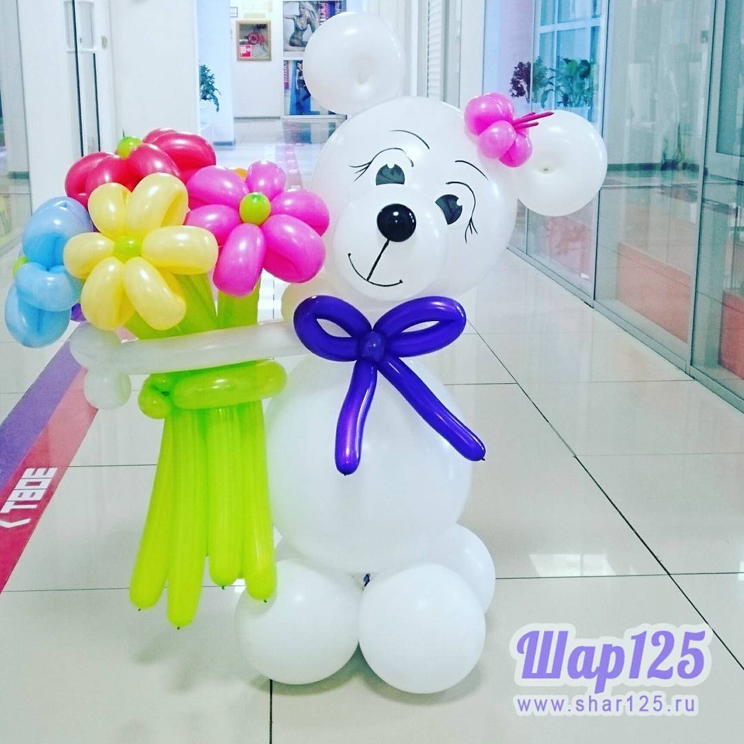 Фигурки из шаров для девочки