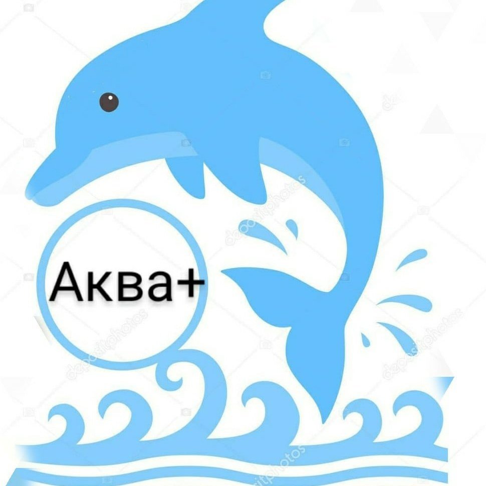 Эмблема дельфинята для детей