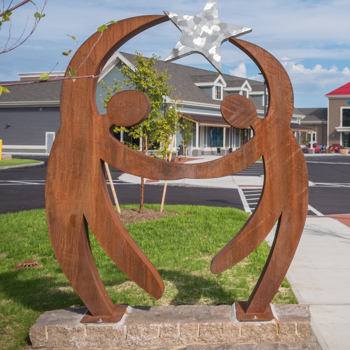 Corten Steel скульптуры