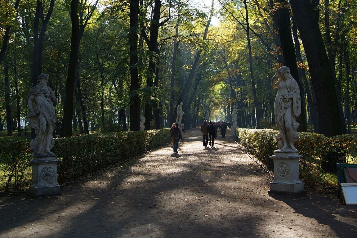 Летний сад в Санкт-Петербурге