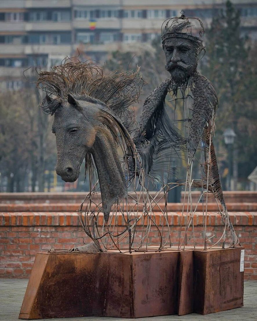 Дариус Хулеа скульптуры