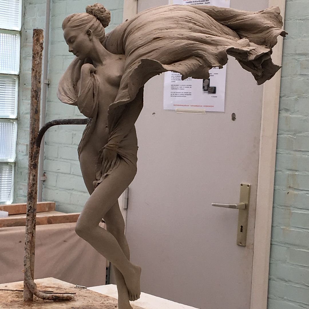 Скульптура "Эмма", бронза. Alain Choisnet, 2015г.