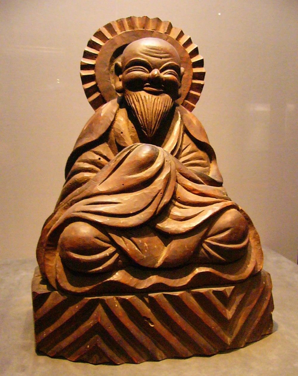 Скульптура энку (1632 г. — 1695 г.)Будда. Токио