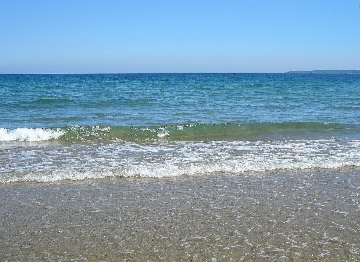 Черное море пляж