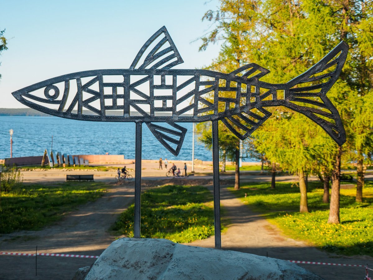 Карелия Петрозаводск набережная
