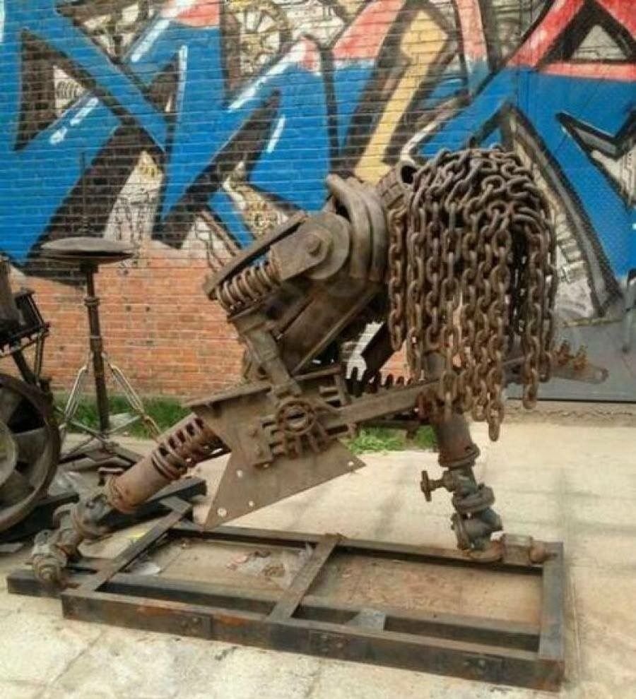 Приколы из металла