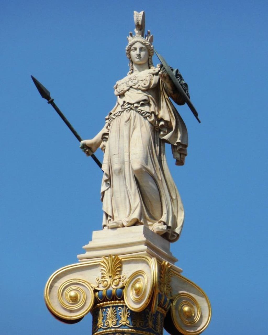 Афина Минерва богиня