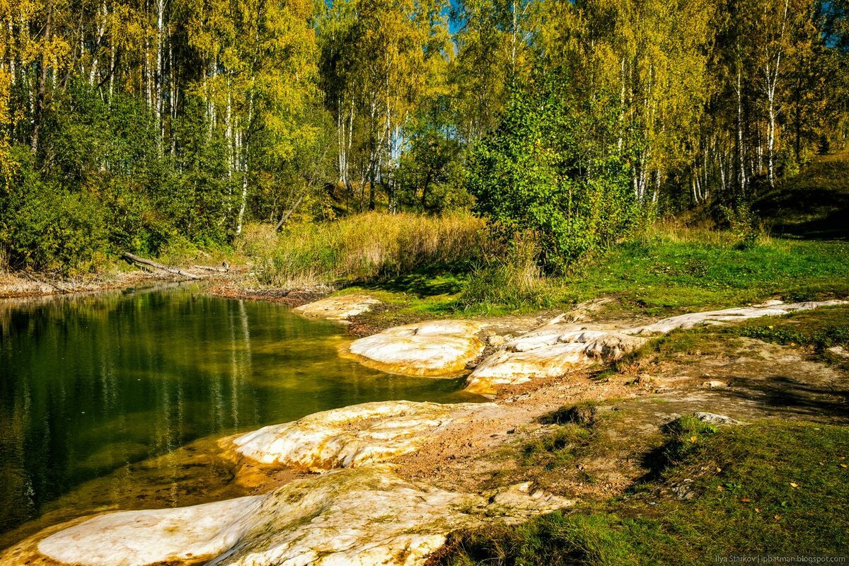 Мраморное озеро Нижегородская область Филинское