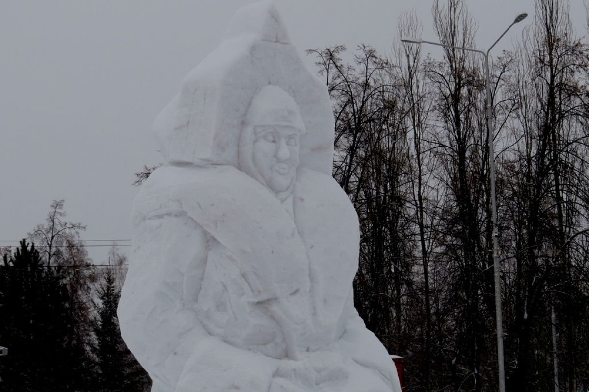 Снежные фигуры Бердск